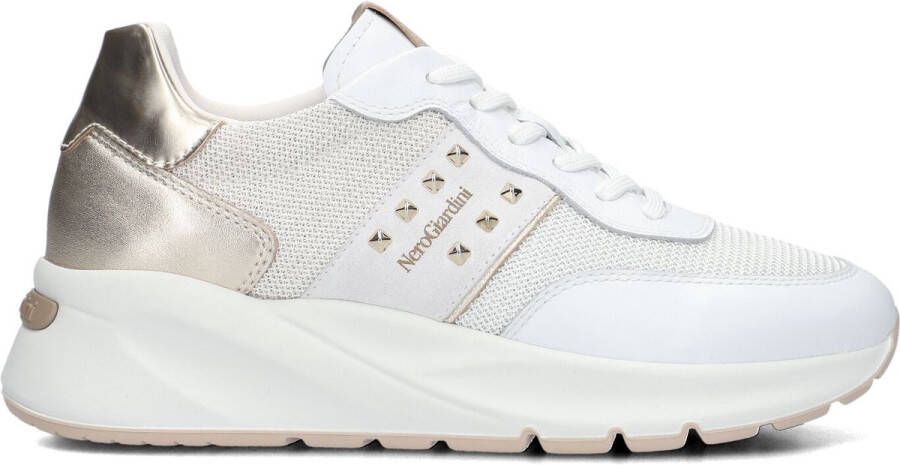 Nero Giardini 512862 Sneakers Leren Sneaker Dames Wit