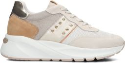 Nero Giardini 512863 Sneakers Leren Sneaker Dames Beige