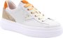 Nerogiardini Beige Chunky Sole Low Top Sneakers White Dames - Thumbnail 3