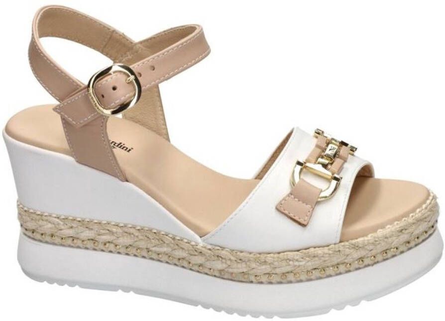 Nero Giardini 513552 Sandalen Met Sleehak Dames Taupe