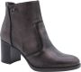 Nerogiardini Dames Enkellaarzen Zwart Stijlvol Model Brown Dames - Thumbnail 1