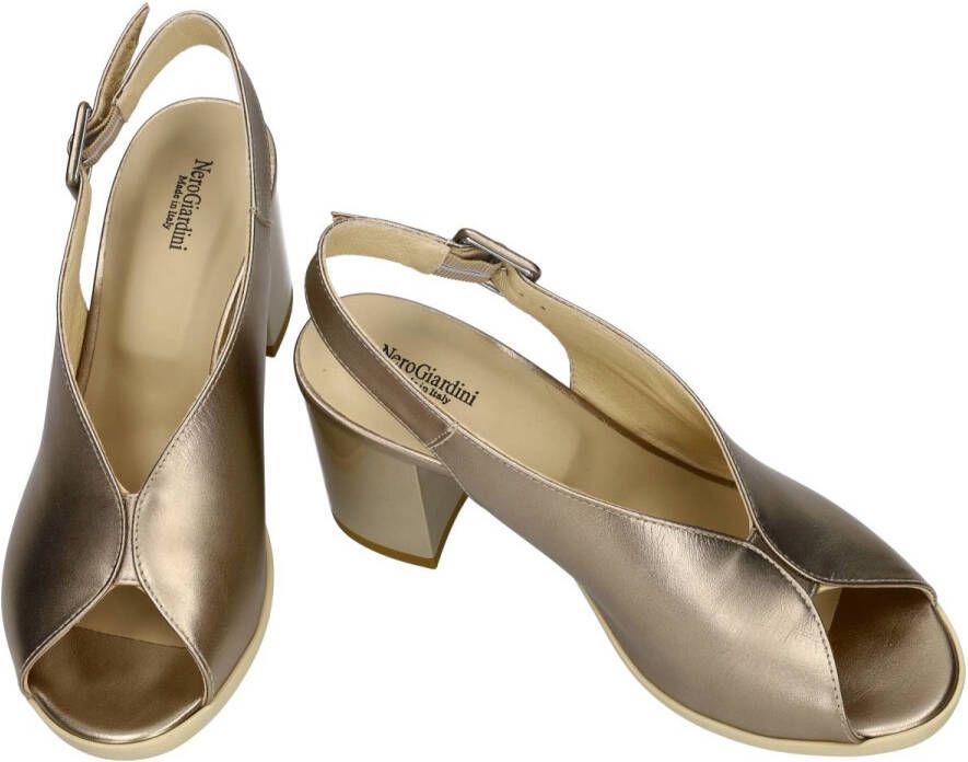 Nero Giardini -Dames brons sandalen