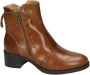 Nero Giardini -Dames cognac caramel enkellaarzen - Thumbnail 1