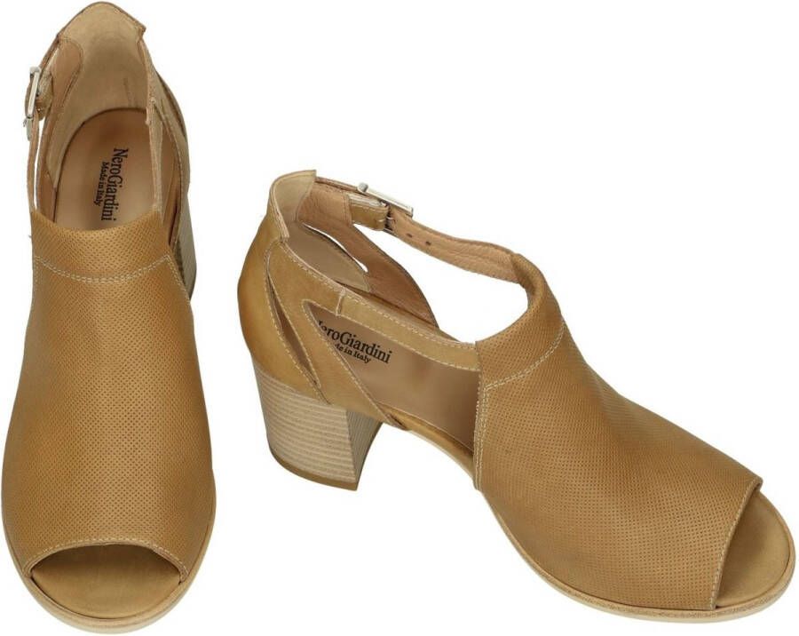 Nero Giardini -Dames cogna caramel sandalen