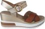 Nerogiardini Bruin Leren Sandalen Stijlvol Comfortabel Ontwerp Multicolor Dames - Thumbnail 3