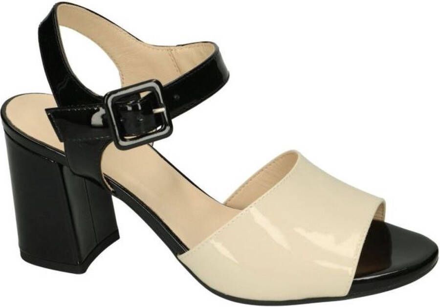 Nerogiardini Women's heel shoes in leather Beige Dames - Foto 1
