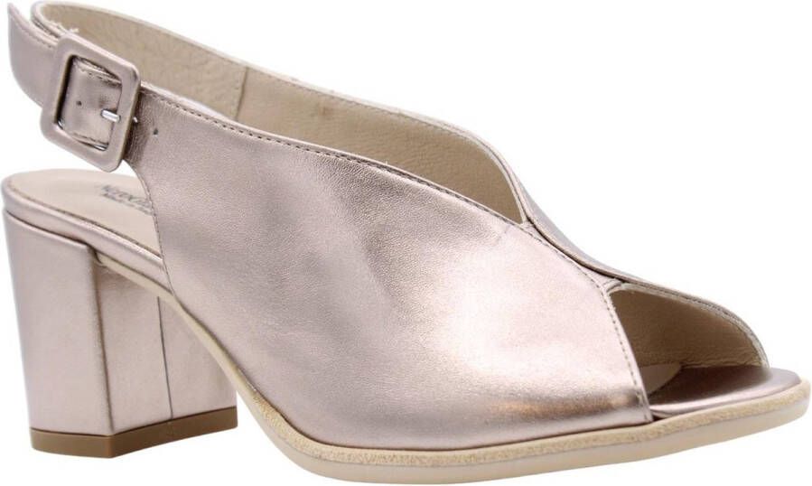 Nerogiardini Hoge hak sandalen voor vrouwen Brown Dames