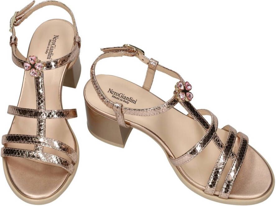 Nero Giardini -Dames goud sandalen