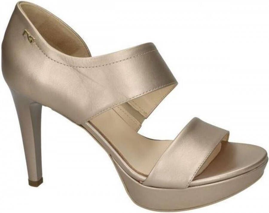 Dames Nero Giardini Sandalen E116530de in het Metallic Dames Schoenen voor  voor Hakken voor Sandalen met hak allware.com.br
