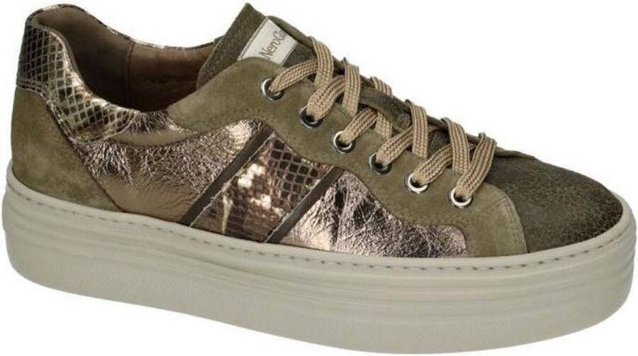 Nero Giardini Dames taupe donker sneakers