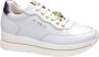 Nero Giardini 512907 Sneakers Leren Sneaker Dames Beige - Thumbnail 7