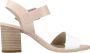 Nerogiardini Casual Nude Leren Sandalen Multicolor Dames - Thumbnail 1
