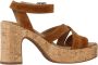 Nerogiardini High Heel Sandals Brown Dames - Thumbnail 1