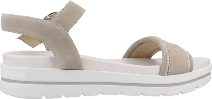 Nerogiardini Stijlvolle zwarte sandalen voor vrouwen Gray Dames