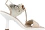 Nerogiardini High Heel Sandals Beige Dames - Thumbnail 1