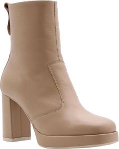 Nerogiardini Laarzen met hakken Beige Dames