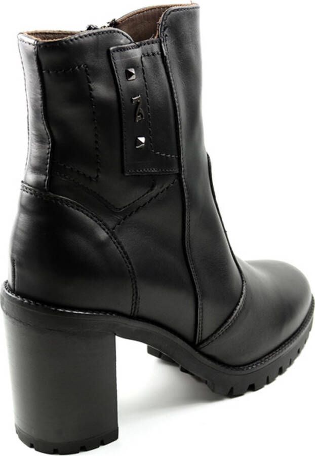 Nerogiardini Leren Enkellaarsjes met Ritssluiting voor Dames Zwart Dames - Foto 3