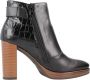 Nerogiardini Leren Enkellaarsjes met Ritssluiting voor Dames Black Dames - Thumbnail 2