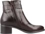 Nerogiardini Leren Enkellaarzen Elegant Kwaliteit Stijl Brown Dames - Thumbnail 4