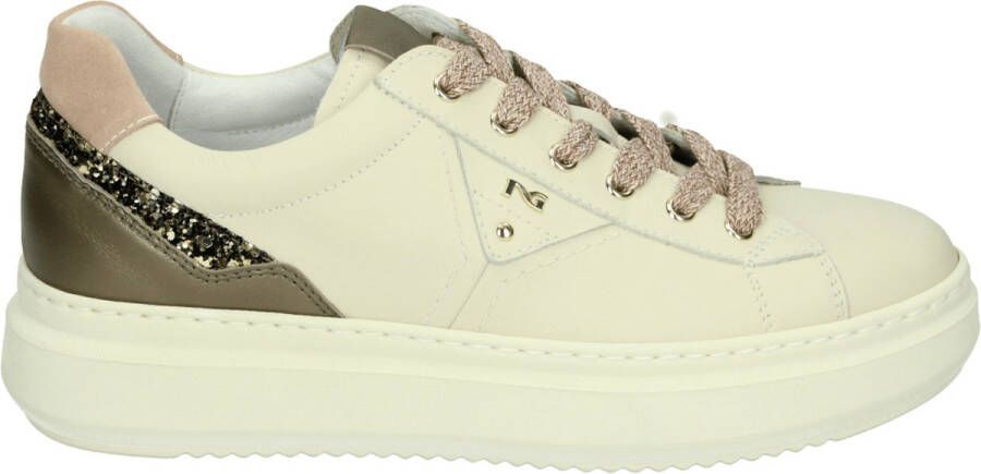 Nero Giardini I514160D Lage sneakersDames sneakers Wit beige