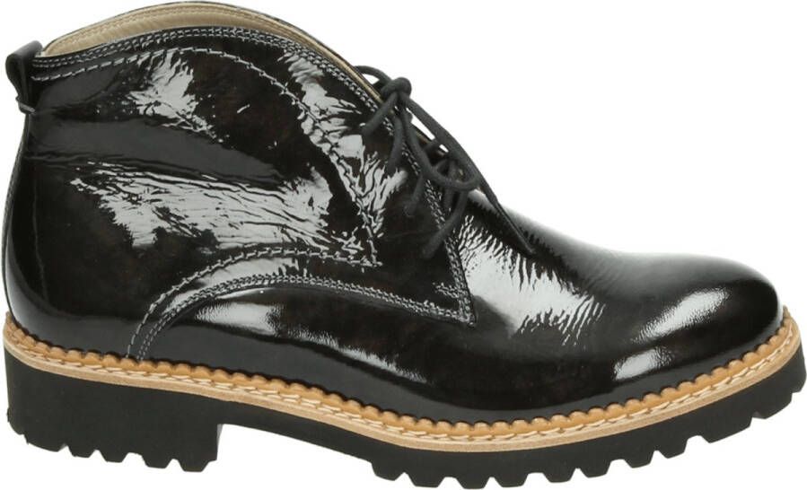 Nero Giardini I514881D Hoge sneakersVeterbootsDames veterschoenenDames sneakersHalf-hoge schoenen Zwart