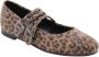 Nero Giardini Mary Jane Ballerina Leopard Print - Thumbnail 1
