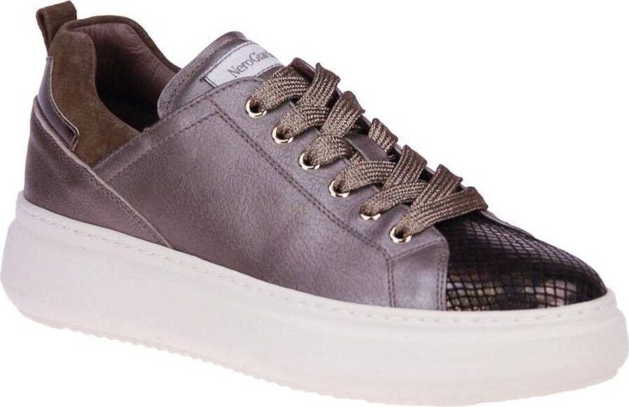 Nero Giardini Metallic Bruin Sneaker