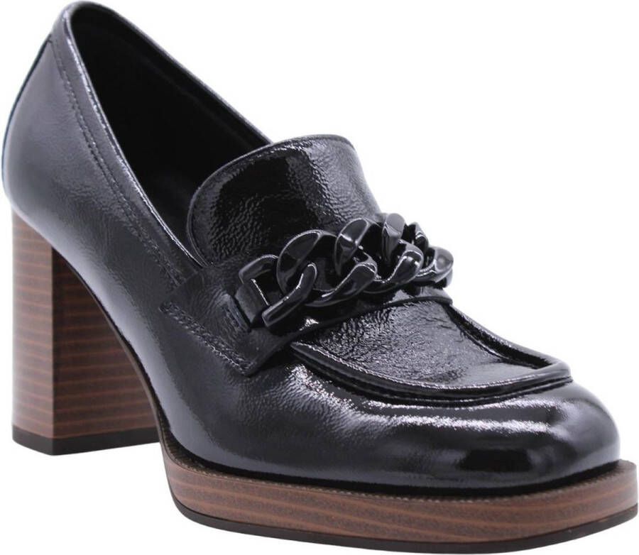 Nerogiardini Zwarte platte schoenen met Italiaanse kwaliteit Black Dames