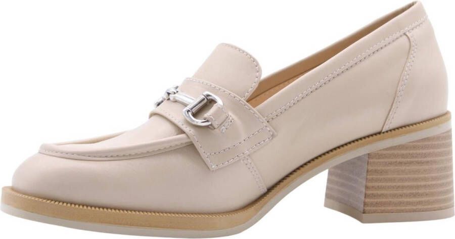 Nerogiardini Elegant Cher Moccasin Heels Beige Dames