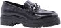 Nerogiardini Zwarte platte schoenen met Italiaanse kwaliteit Black Dames - Thumbnail 6