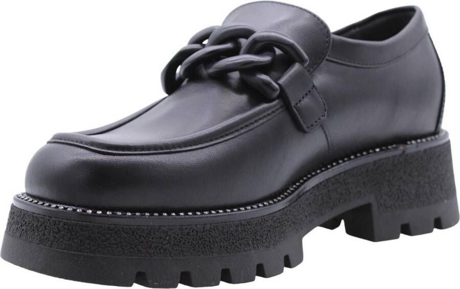 Nerogiardini Stijlvolle Mocassin Schoenen met Chip Technologie Black Dames