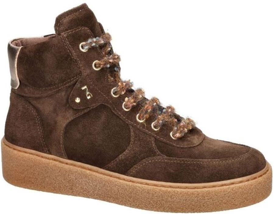 Nero Giardini -Dames bruin donker sneakers