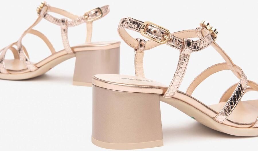 Nero Giardini -Dames goud sandalen