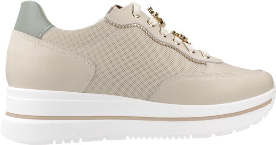 NeroGiardini Lage Sneakers Sport Zapatillas Mujer Modèle Deportivo Cordones Velvet