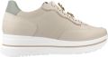 NeroGiardini Sneaker Velvet 1039 Nappa Pandora Salvia T.Bri Fashion Wear Vrouwen - Beige