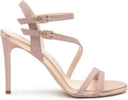 NeroGiardini Sandalen met hakken T.Microglitter Carne Tpu Egizia Naturale