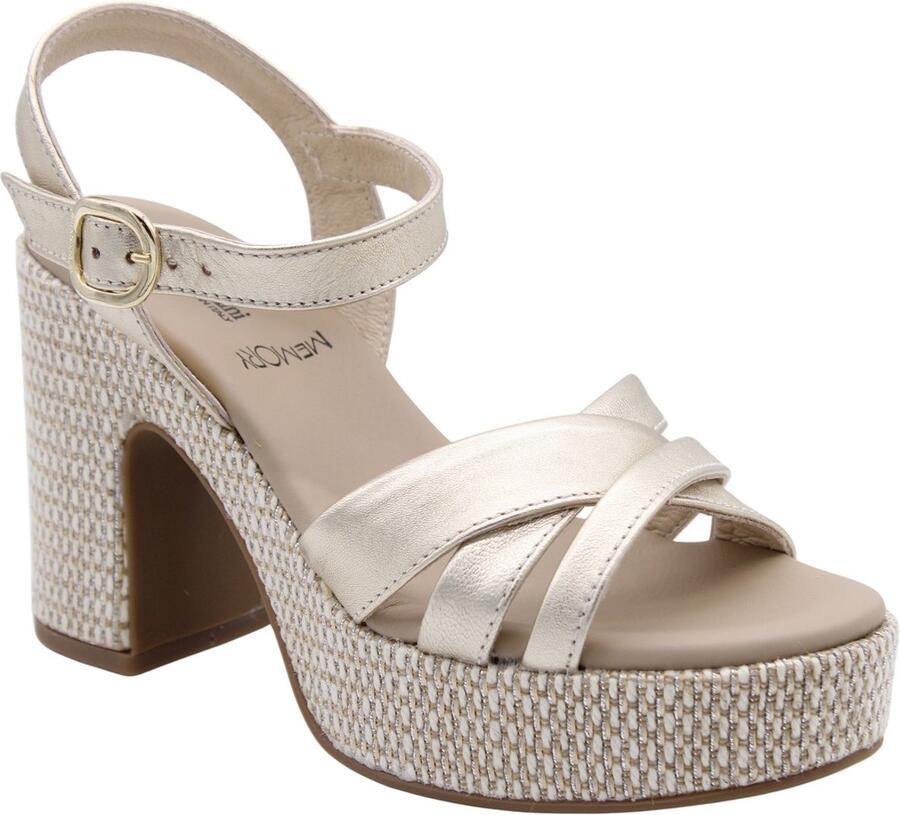 Nero Giardini E616071D Sandalen met hak Metallics