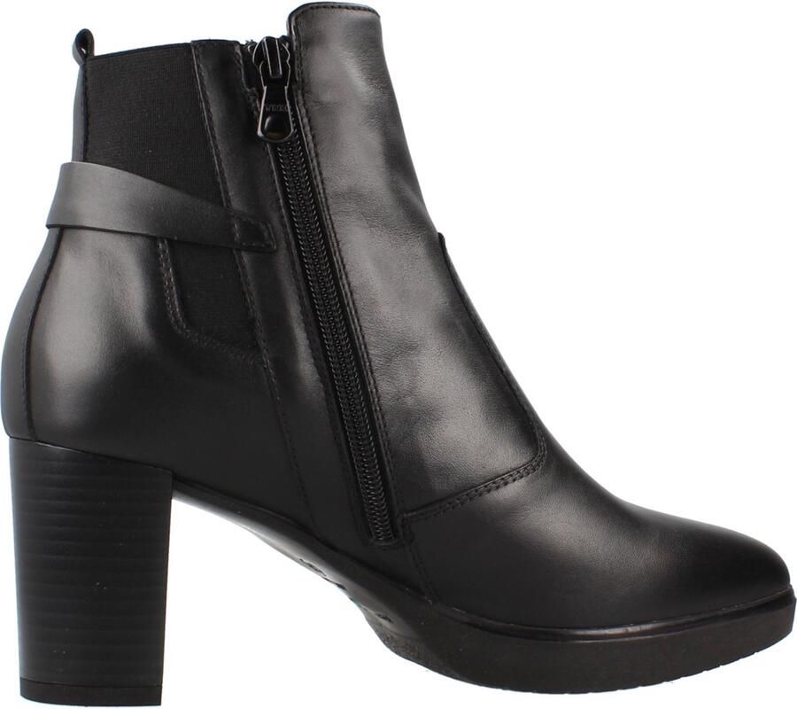 NeroGiardini Enkellaarzen Guanto Elastico Pu.Lesina L16720 Ner