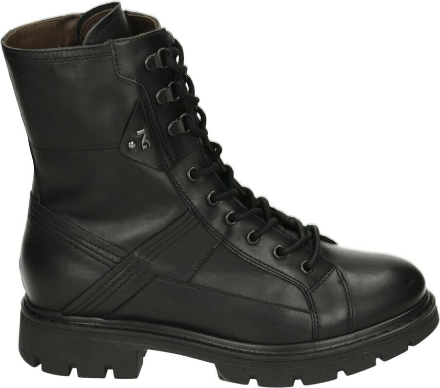 Nero Giardini I618090D Hoge sneakers Veterboots Dames veterschoenen Dames sneakersHalf-hoge schoenen Zwart