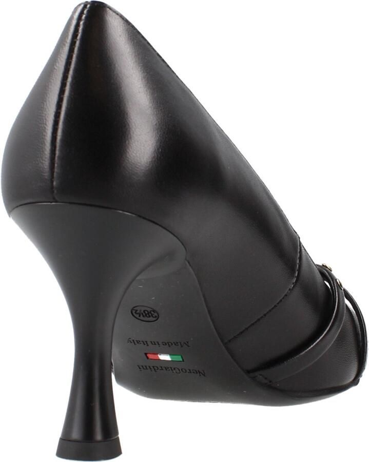 NeroGiardini Schoenen Met Hak Nappa Pandora Zwart Tpu Adam Alek Fashion Wear Vrouwen