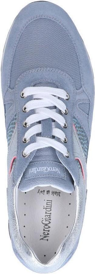 Nero Giardini NeroGiardini Blauwe Veterschoenen Dames - Foto 6