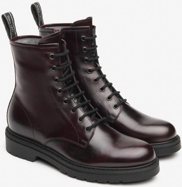 Nero Giardini NeroGiardini Dames veterboot Bordeauxrood leer Artikel I513947D.613