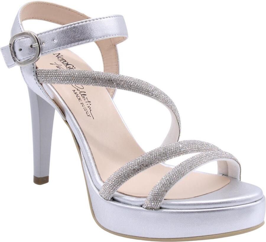 NeroGiardini Sandalen met hakken Laminato Battis.Tpu Lauria 82 Poli.8175 Plato' Ric - Foto 2