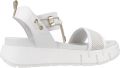 NeroGiardini Sandalen T.At1610 145 Loire Elastic T.Brill Pl Fashion Wear Vrouwen - Wit