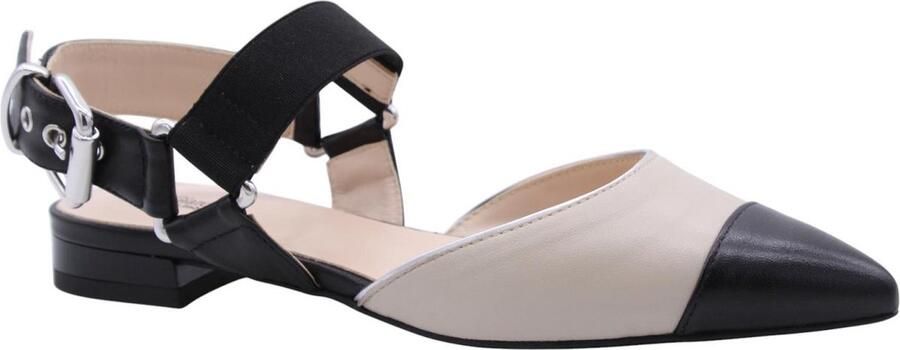 NeroGiardini Slippers Nappa Pandora Ivory Microlite Doha Fashion Wear Vrouwen