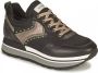 Nerogiardini Zwarte Casual Leren Dames Sneakers Black Dames - Thumbnail 1