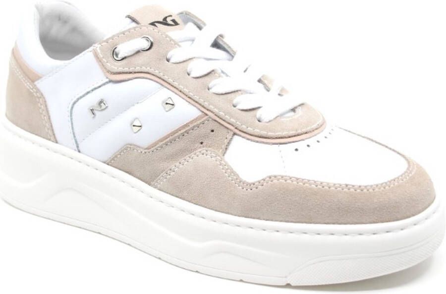 Nero Giardini NeroGiardini E306564 677 Beige combi kleurige dames sneaker