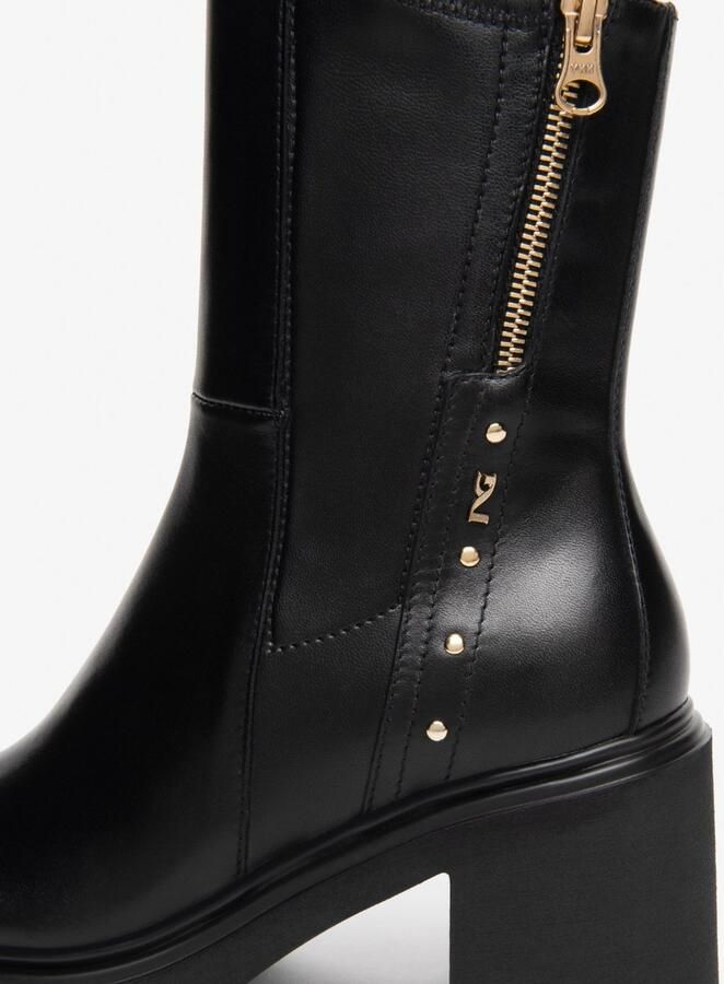 Nero Giardini Laarzen Nerogiardini Guanto Zwart T.Nappa Gio Zwart 16 Eva Calvera 9837 Fashion Wear Vrouwen