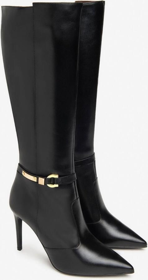 NeroGiardini Laarzen Nappa Pandora Nero Tpu Breia Missi Nero Fashion Wear Vrouwen