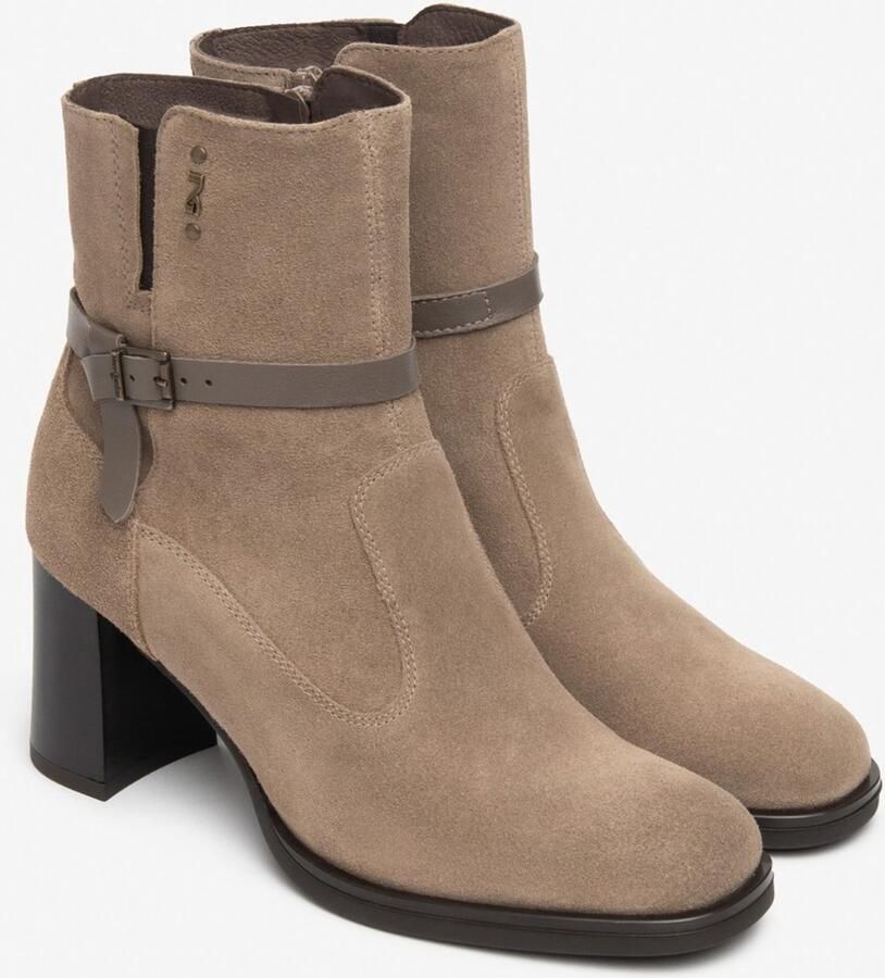 NeroGiardini Laarzen Velour Sauvage Taupe Tpu Canda Fashion Wear Vrouwen